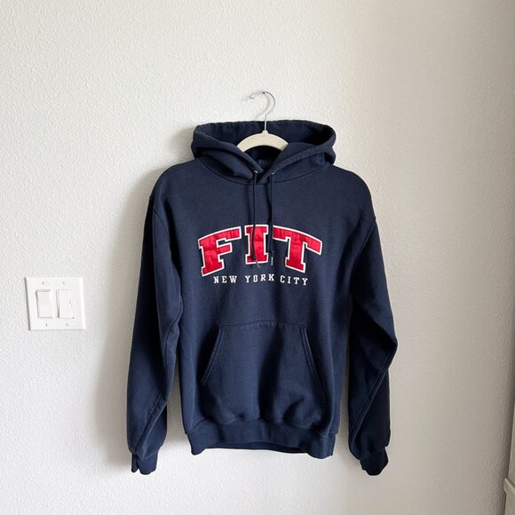 Rare Vintage FIT (Fashion Institute of Technology) NYC College Champion Hoodie - Picture 4 of 8